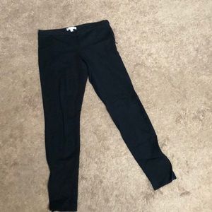 Black skinny work slack pant
